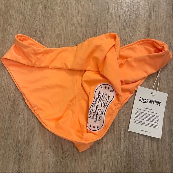 Djerf Avenue Tangerine Swimsuit BNWT - Picture 4 of 8